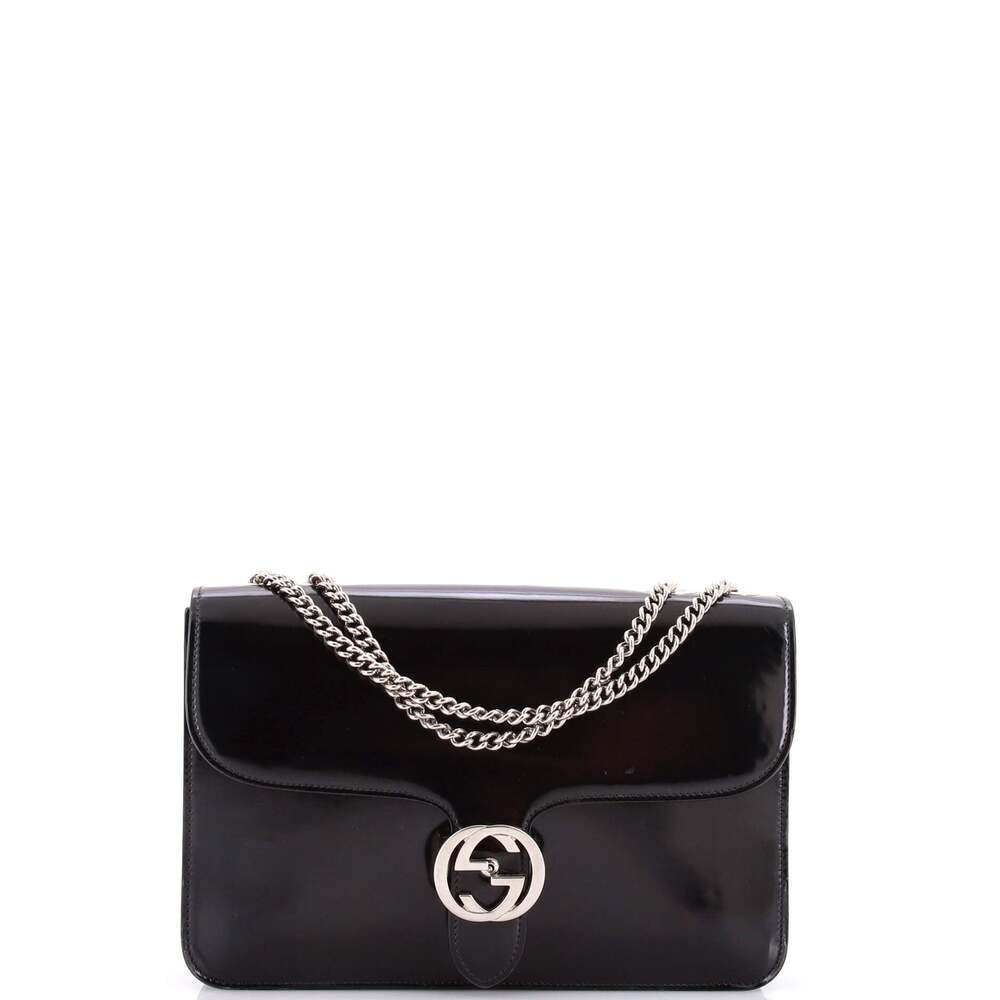 Gucci Interlocking Shoulder Bag Patent #253700G13B